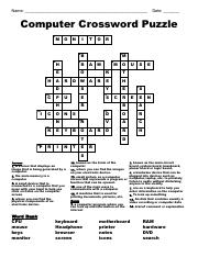 Unit Of Computer Memory Crossword Clue