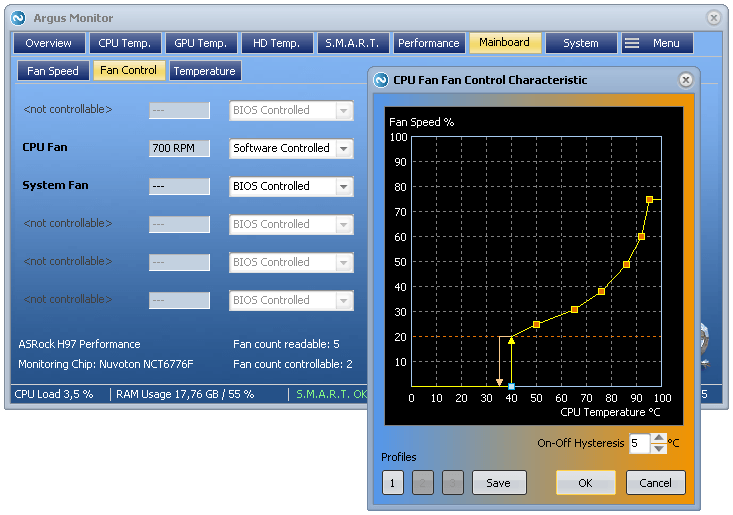 PC Fan Controller Software