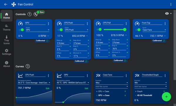 PC Fan Controller Software