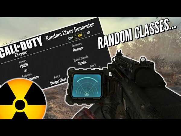 Call Of Duty Modern Warfare 3 Random Class Generator